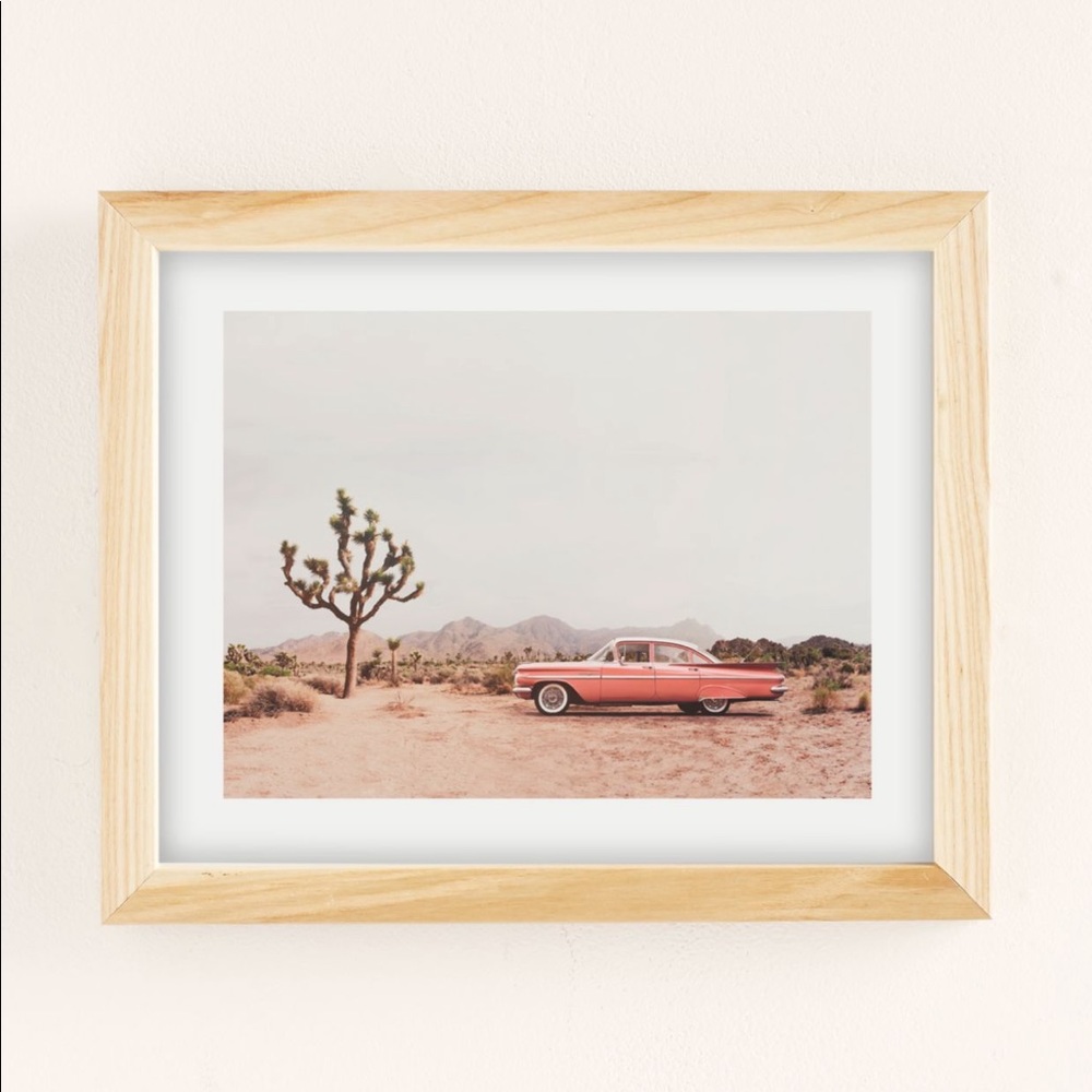 URBAN OUTFITTERS SISI AND SEB CALIFORNIA LIVING ART PEINT